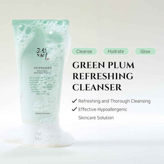 Beauty of Joseon Cleanser - Green Plum Refreshing Cleanser for All Skin Types
