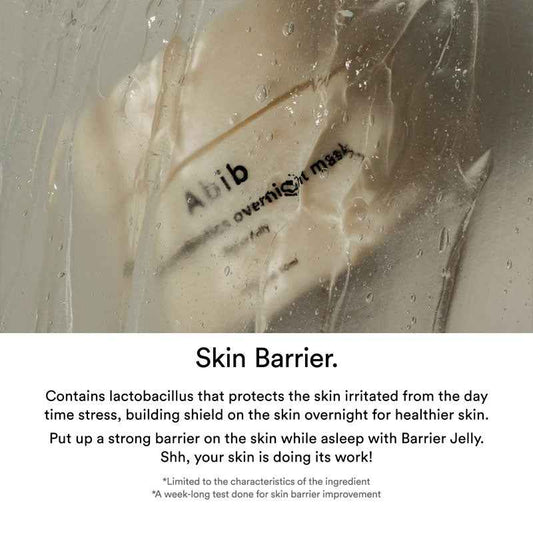 Abib Rice Probiotics Overnight Mask - Barrier Jelly