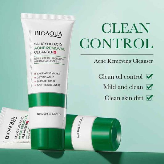 BIOAQUA Anti-acne Cleanser with Salicylate for Clear Skin