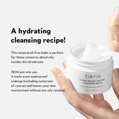 TIRTIR Hydro Boost Cleansing Balm 9ml - Deep Cleansing & Hydration