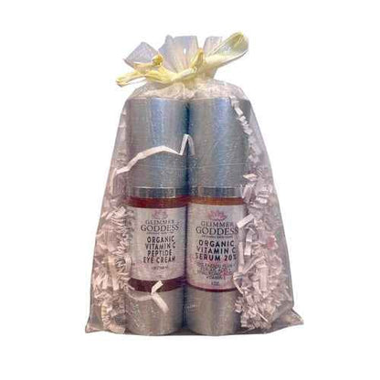 Glimmer Goddess Vitamin C Serum - 20% Organic Skin Glow Formula